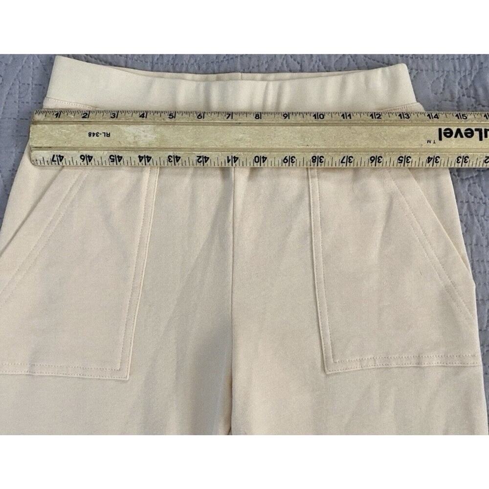 Jonathan Simkhai Standard Parchment Pants NWT Wide Leg Neutral Minimal Small - Picture 8 of 10